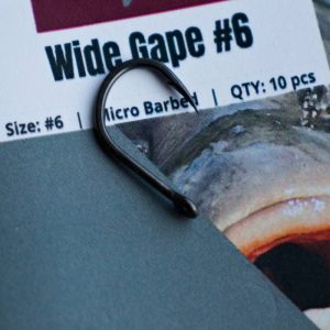 CarpCon Wide Gape Hooks — #6