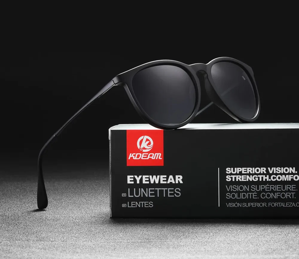 Women's Classic Oval Style Sunglasses - Afbeelding 7